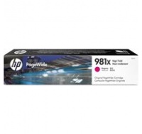 HP 981X High Yield Magenta Original PageWide Cartridge (10,000 pages)