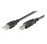 Kábel USB PREMIUMCORD 2.0 Prepojenie A-B 5m (M/M)