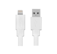 AVACOM MFI-120W Kábel USB na Lightning, certifikácia MFi, 120 cm, biely