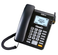 MaxCom MM28DHS, stolný telefón GSM, čierny