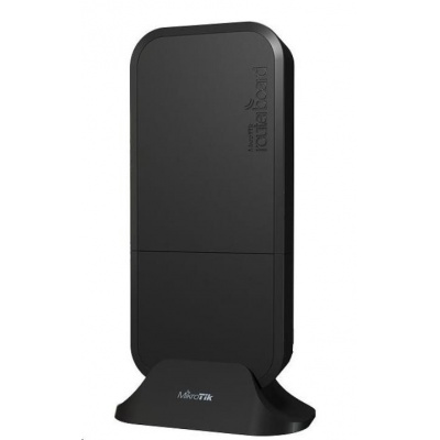 MikroTik wAP ac, čierny, nová revízia 716GHz CPU, 128MB RAM, 2x LAN, integr. 2.4+5GHz Wi-Fi, MIMO, 2,5dBi anténa, vrátane. L4