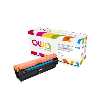 OWA Armor toner pre HP Color Laserjet Ese CP5520, 5525, 15000 strán, CE271A, modrá/cyan