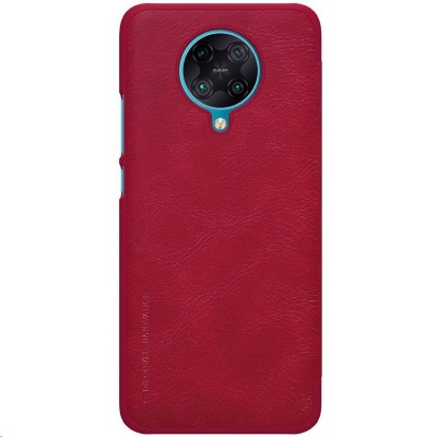 Nillkin Qin Kožené puzdro pre Xiaomi Redmi K30 Pro / Xiaomi Poco F2 Pro Red
