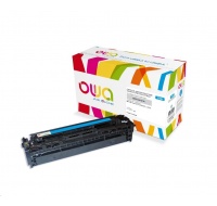 OWA Armor toner pre HP Color Laserjet Pro 200 M251, M276, 1800 strán, CF211A, modrá/cyan