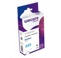 WECARE ARMOR kazeta pre Brother DCP-J4120DW, MFC-J4420DW, 4620DW, 4120DW, 4625DW (LC223BK), čierna/čierna, 12 ml, 600 str