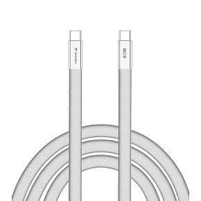 VERBATIM Kabel Sync & Charge SoftTouch USB-C, 60W, 120cm, bílá VERBATIM Kabel Sync & Charge SoftTouch USB-C, 60W, 120cm, bílá