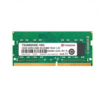 SODIMM DDR4 16GB 2666MHz TRANSCEND 1Rx8 2Gx8 CL19 1.2V