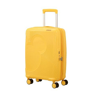American Tourister MICKEY MAGIC SPINNER 55/20 EXP TSA MICKEY FLOWER YELLOW American Tourister MICKEY MAGIC SPINNER 55/20 EXP TSA MICKEY FLOWER YELLOW