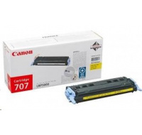 Canon LASER TONER žltý CRG-707Y (CRG707Y) 2 500 strán*