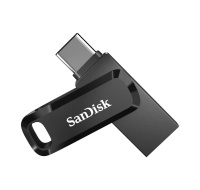 SanDisk Flash Disk 64GB Ultra Dual Drive Go, USB-C 3.2, Černá