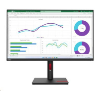 LENOVO LCD ThinkVision T32p-30-31.5"  IPS,matný,16:9,3840x2160,178/178,6ms,350cd,1000:1,HDMI,DP,VESA,PIVOT,3Y