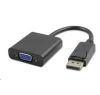 PREMIUMCORD DisplayPort na VGA 15 cm (M/F, čierny)