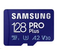 Karta Samsung micro SDHC 128 GB PRO Plus + SD adaptér