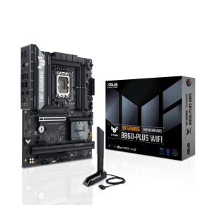 ASUS MB Sc LGA1851 TUF GAMING B860-PLUS WIFI, Intel B860, 4xDDR5, 1xUSB4, 1xDP, 1xHDMI, WiFi, ATX