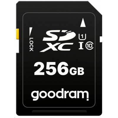 Karta GOODRAM SDXC 256 GB (R:100/W:10 MB/s) UHS-I Class 10