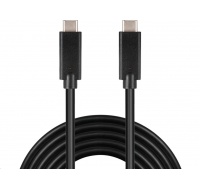 Kábel PREMIUMCORD USB-C ( USB 3.1 generácia 2, 3A, 10Gbit/s ) čierna, 0,5 m