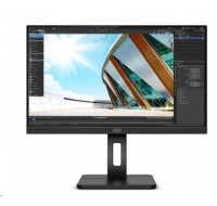 AOC MT IPS LCD WLED 27" U27P2 - IPS panel, 3840x2160, HDMI, DP, USB, reproduktory, pivot