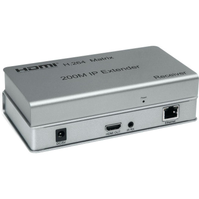 PremiumCord HDMI matrix extender na 200m, over IP, pro počítačovou síť