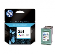 HP 351 Tri-color Ink Cart, 3,5 ml, CB337EE (170 pages)