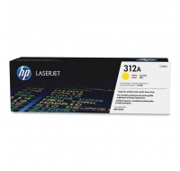 HP 312A Yellow LJ Toner Cart, CF382A (2,700 pages)