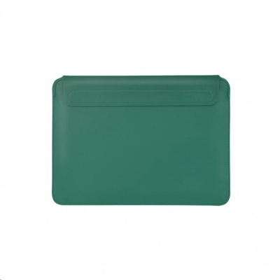 COTEetCI PU tenké pouzdro s magnetickým zapínáním pro Apple Macbook Pro  & Air 13 zelená