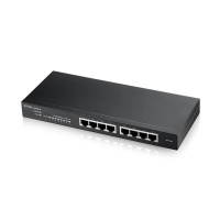 Zyxel GS1915-8 8-portový gigabitový webový inteligentný prepínač, 8x gigabit RJ45, bez ventilátora