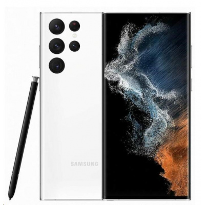 Samsung Galaxy S22 Ultra (S908), 8/256 GB, 5G, DS, biely