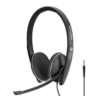 SENNHEISER SC 165 Jack 3,5mm, headset - oboustranná sluchátka s mikrofonem