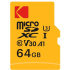 Kodak paměťová micro SD karta 64GB UHS-I U3 V30 Ultra + adaptér