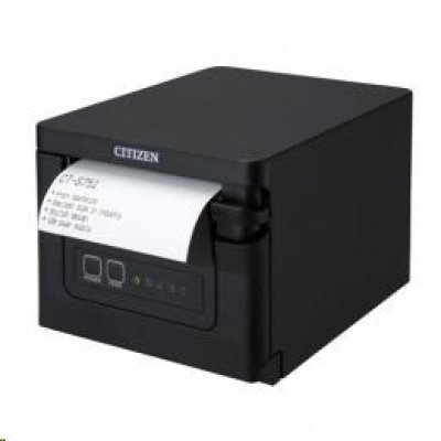 Citizen CT-S751, USB, BT (iOS), 8 bodov/mm (203 dpi), rezačka, biela