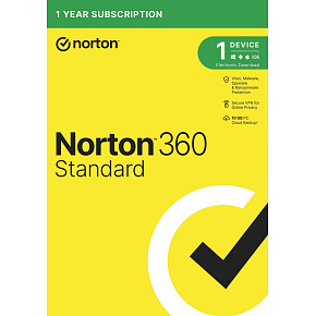 NORTON 360 STANDARD 10 GB + VPN 1 používateľ pre 1 zariadenie na 1 rok ESD NORTON 360 STANDARD 10 GB + VPN 1 používateľ pre 1 zariadenie na 1 rok ESD