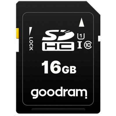 Karta GOODRAM SDHC 16 GB (R:100/W:10 MB/s) UHS-I Class 10