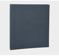 Focus Base Line Canvas Ringbinder Blue