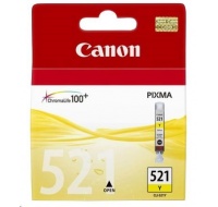 Canon BJ CARTRIDGE žltá CLI-521Y (CLI521Y) - BLISTER SEC