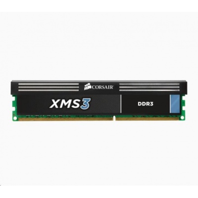 CORSAIR DDR3 8GB (Kit 1x8GB) XMS3 DIMM 1333MHz CL9, černá