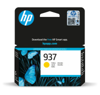 HP 937 Yellow Original Ink Cartridge (800 pages)