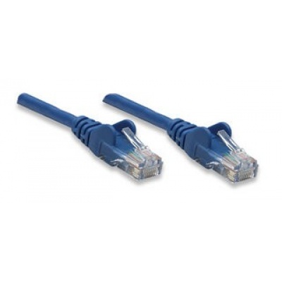 Intellinet Patch kábel Cat5e UTP 15m modrý
