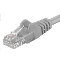 PremiumCord Patch kábel UTP RJ45-RJ45 CAT6 0.25 m žltá