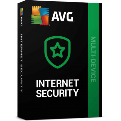 Rozšírenie AVG Internet Security (pre viacero zariadení, až pre 10 pripojení) na 36 mesiacov ESD