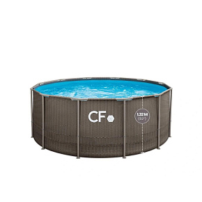 CF FRAME bazén, ratan, 366 x 132 cm