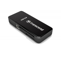 TRANSCEND Card Reader F5, USB 3.0, Black