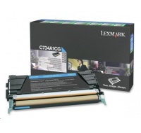 Toner LEXMARK CYAN C734, C736, X734, X736, X738 na 6000 strán