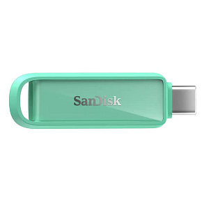 SanDisk Flash Disk 256GB iXpand Phone Drive USB-C, zelená