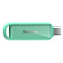 SanDisk Flash Disk 256GB iXpand Phone Drive USB-C, zelená
