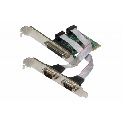EVOLVEO Serial RS232 & LPT PCIe, rozširujúca karta