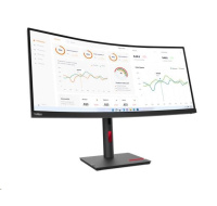 LENOVO LCD ThinkVision T34w-30-34"  VA,matný,21:9,3440x1440,178/178,6ms,350cd,3000:1,HDMI,DP,VESA,3Y