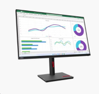 LENOVO LCD ThinkVision T32h-30- 31.5",IPS,16:9,2560x1440,6ms,60Hz,350 cd/m2,1000:1,PIVOT,VESA,HDMI,DP,3Y