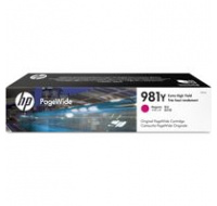 HP 981Y Extra High Yield Magenta Original PageWide Cartridge (16,000 pages)