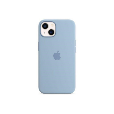 Silikónové puzdro Apple iPhone 13 s MagSafe - Modrá hmla