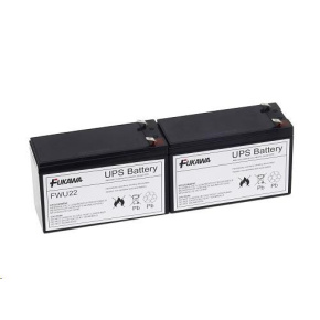 Batérie - FUKAWA FWU-22 sada batérií pre RBC22 (12V/7Ah, 2ks)
